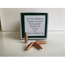 Yew Tree Fieldsports .22 Cal Bullets 52grains