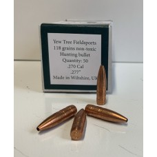 Yew Tree Fieldsports .270 Cal Bullets 118grains